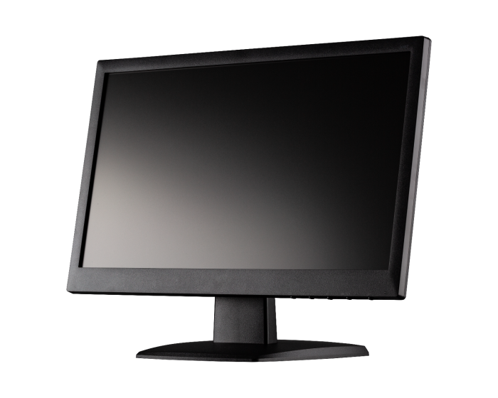 21 Inch Flat Screen Professional Monitor Led Lcd Pc Cctv Display Uk