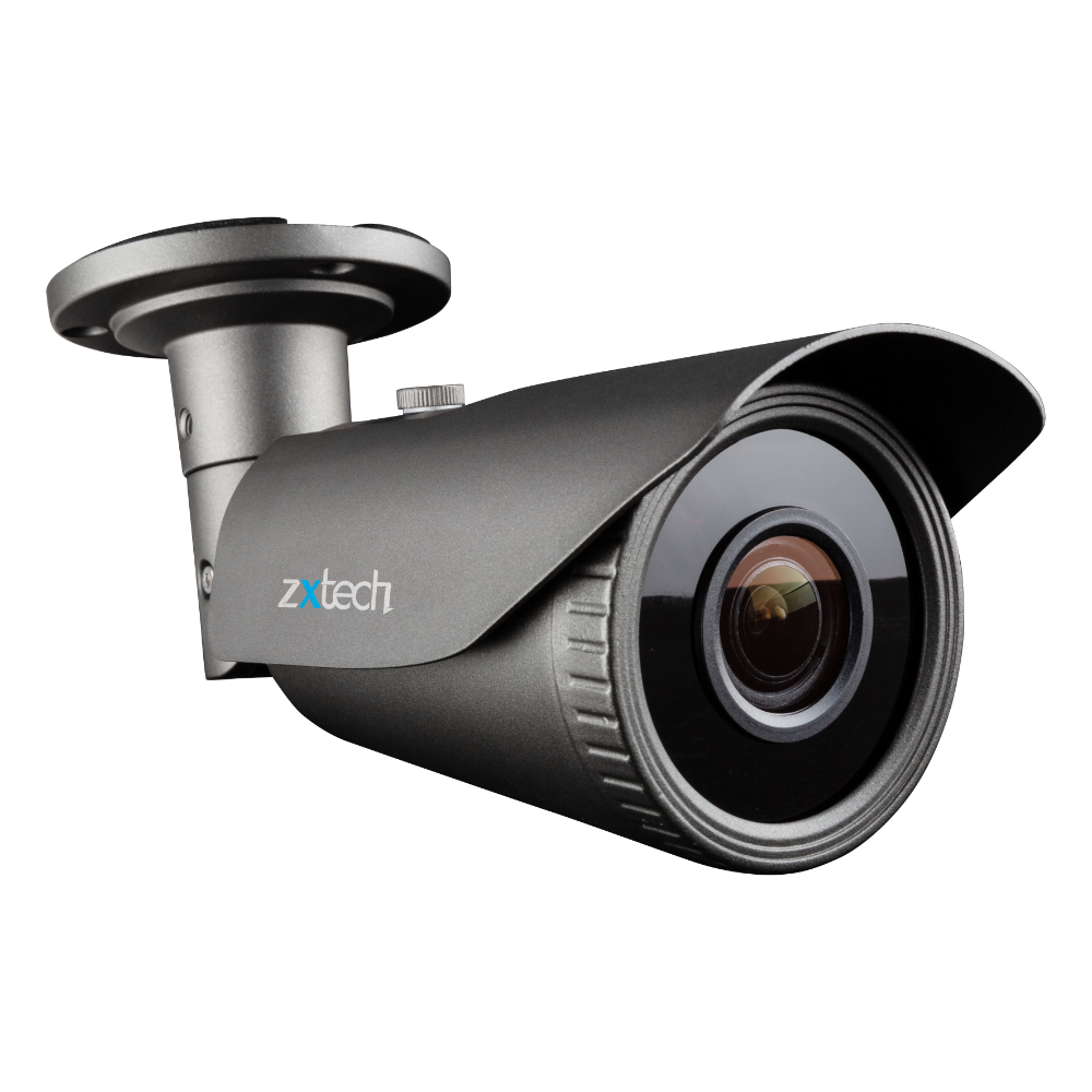 Zxtech 3x 5MP Varifocal Audio 60M IR Camera PoE Outdoor Security Cameras CCTV Kit | FP3H4X