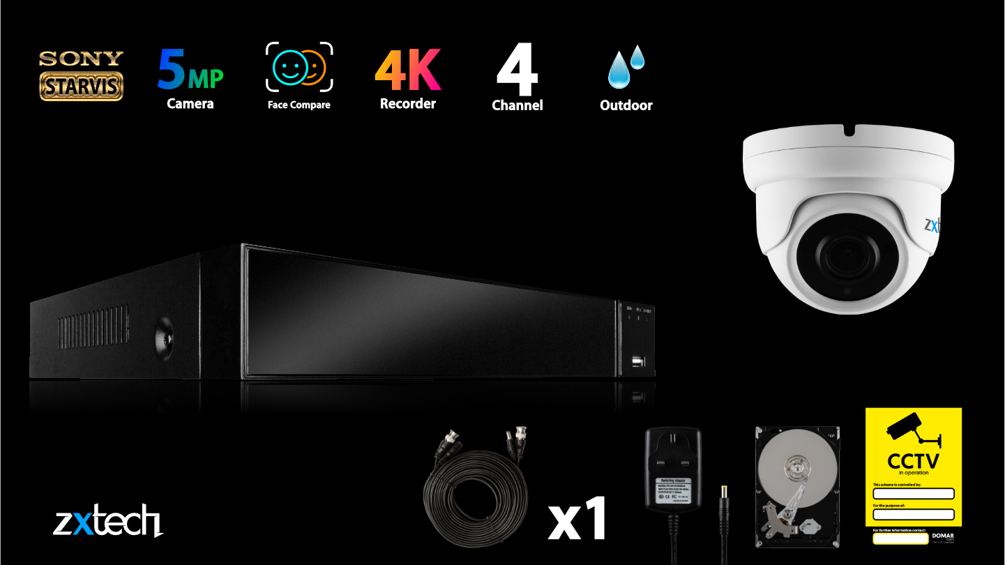 5MP AHD CCTV Kit Super HD CCTV DVR HD Analog Camera Analog | AF1A4Z