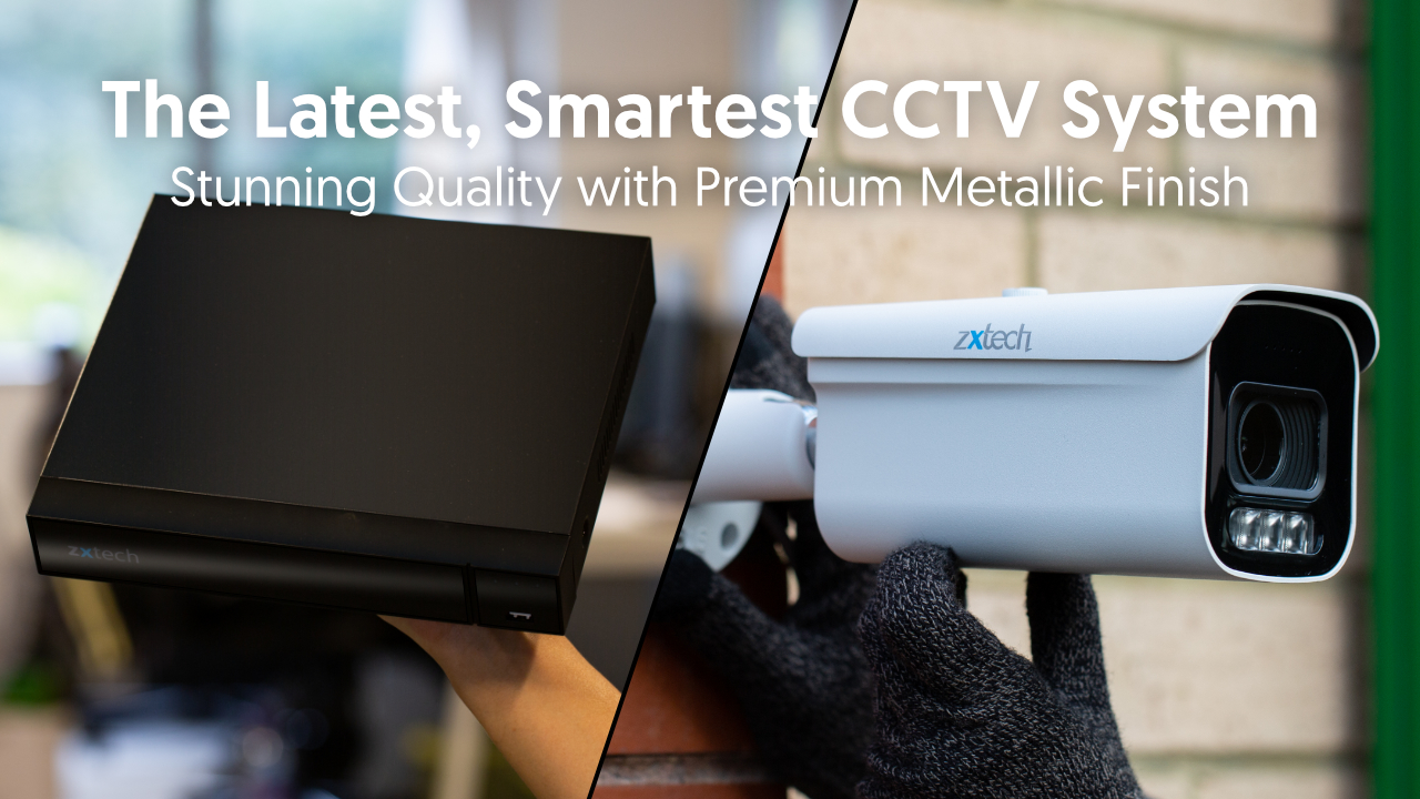 4K CCTV System Motorised CCTV Camera 60M Night Vision | Zxtech | RX10D16X